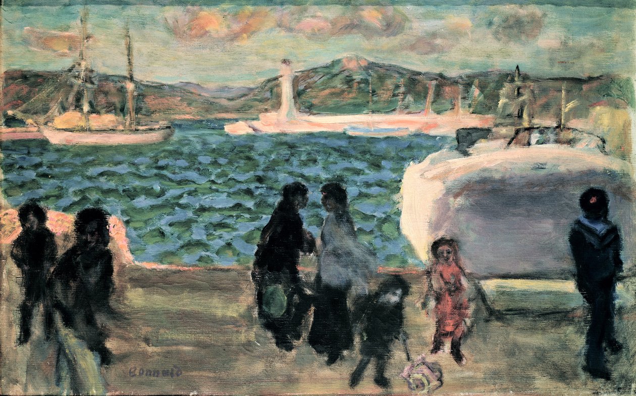 Cannes, 1947 od Pierre Bonnard