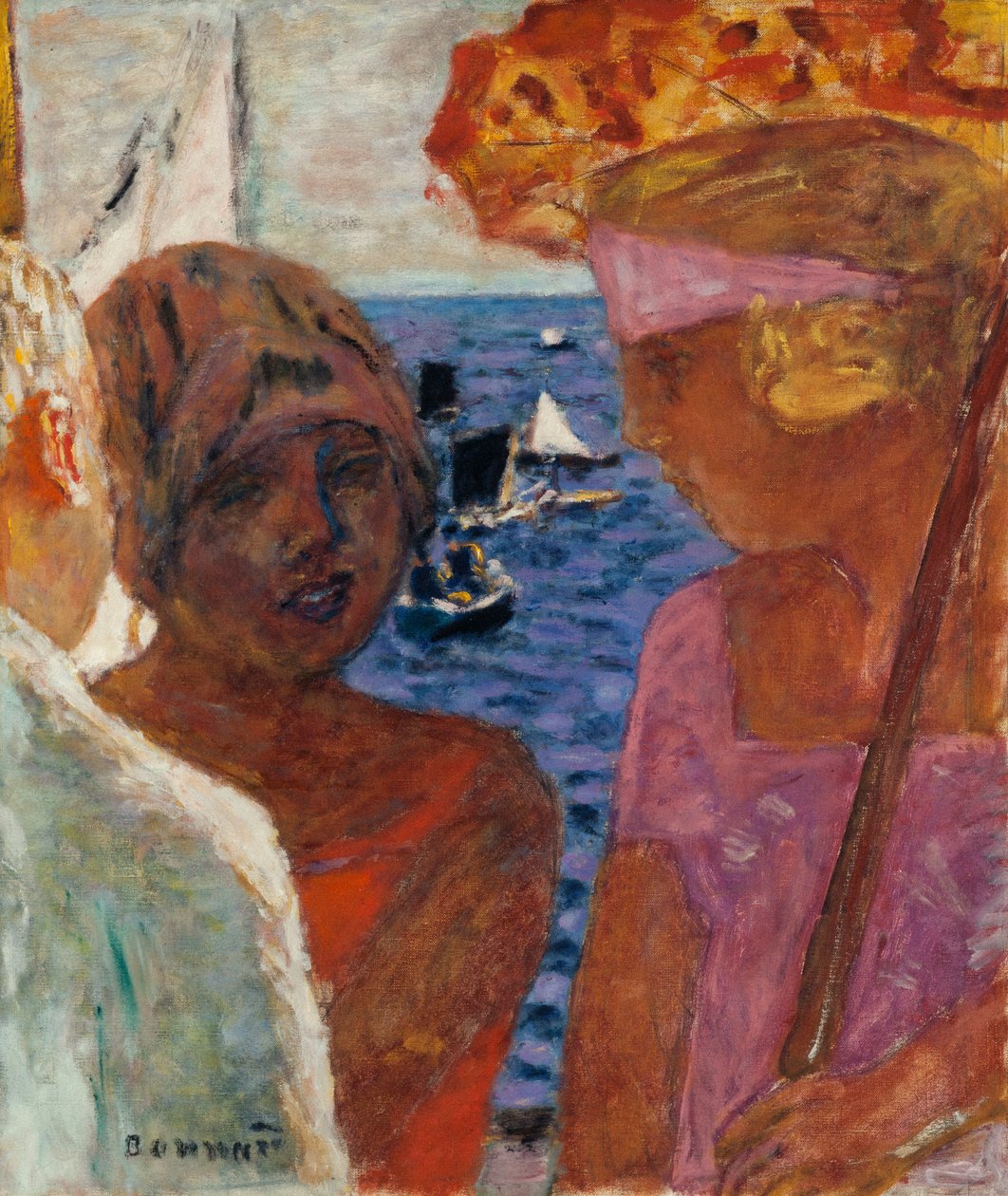 Rozhovor v Arcachonu, 1926-1930. od Pierre Bonnard