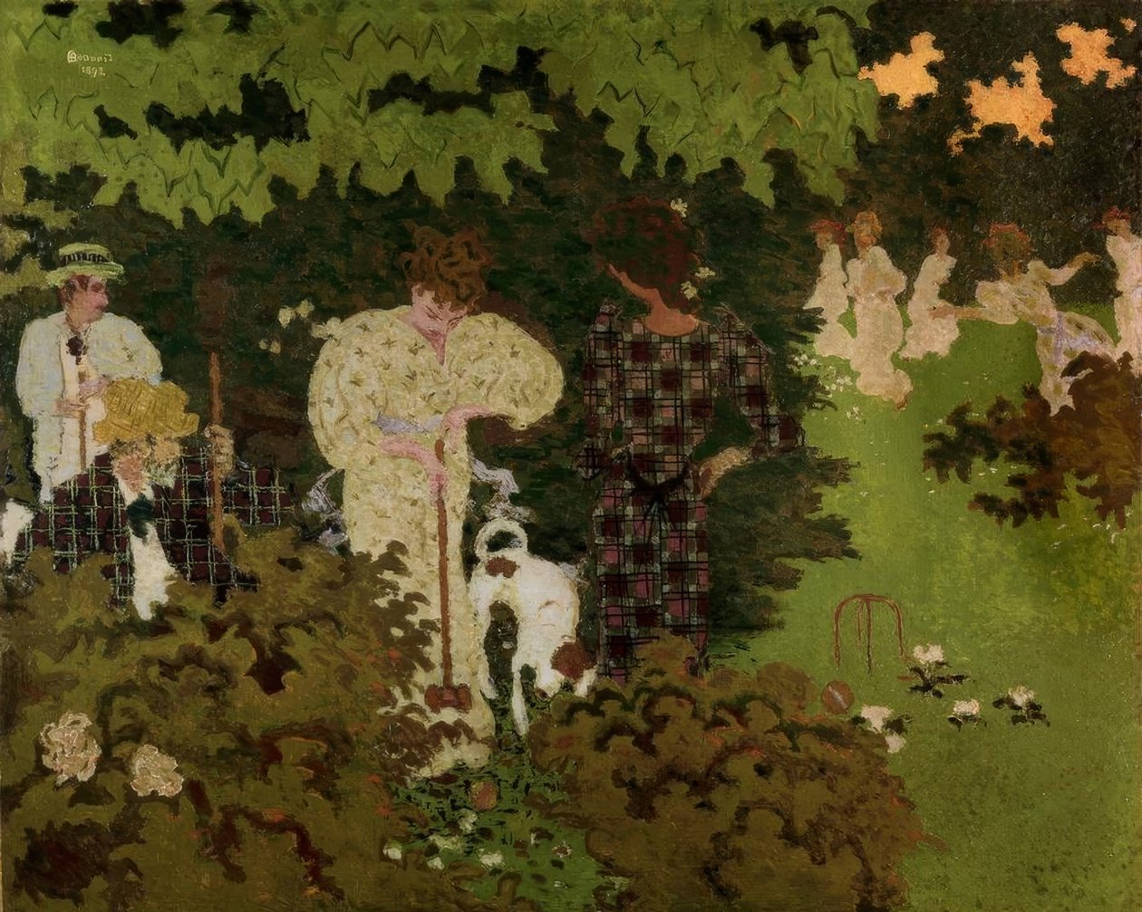 Twilight nebo The Croquet Party od Pierre Bonnard