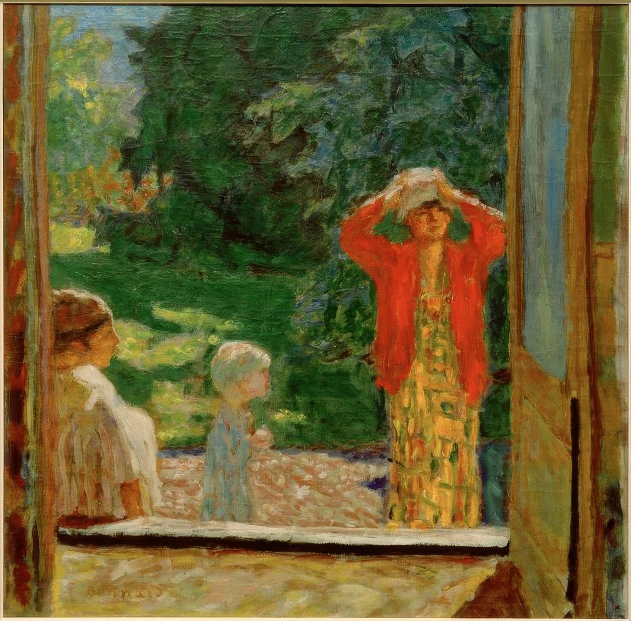 Před oknem od Pierre Bonnard