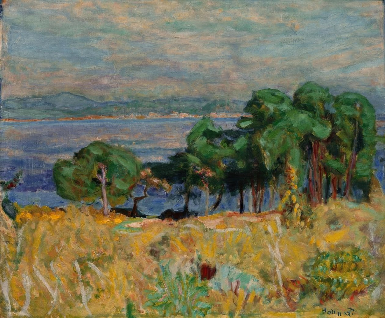 Zátoka Saint-Tropez od Pierre Bonnard