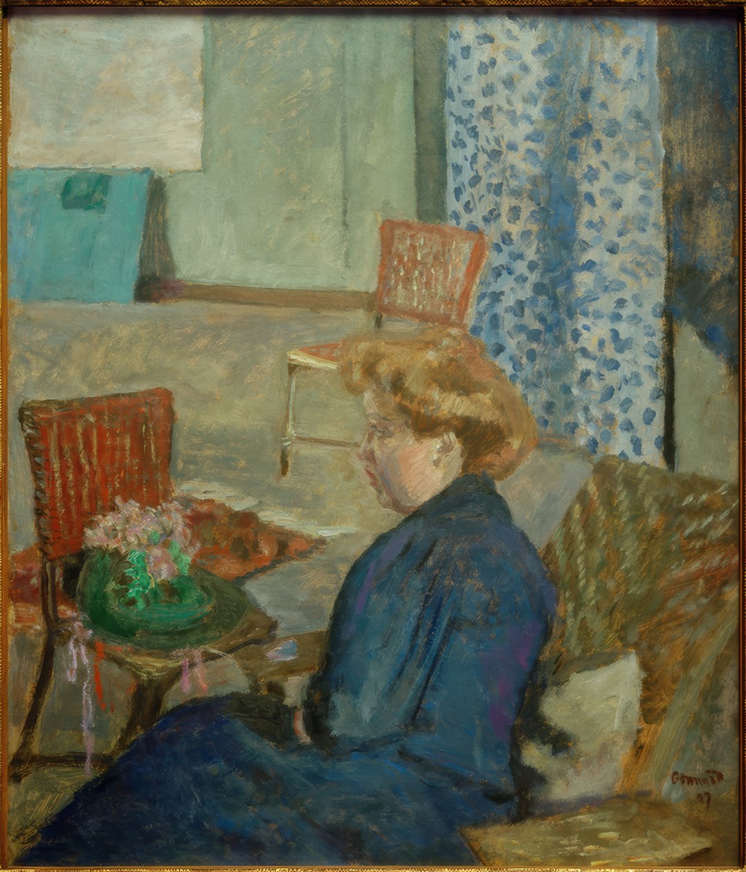 Die Modistin, 1907 od Pierre Bonnard
