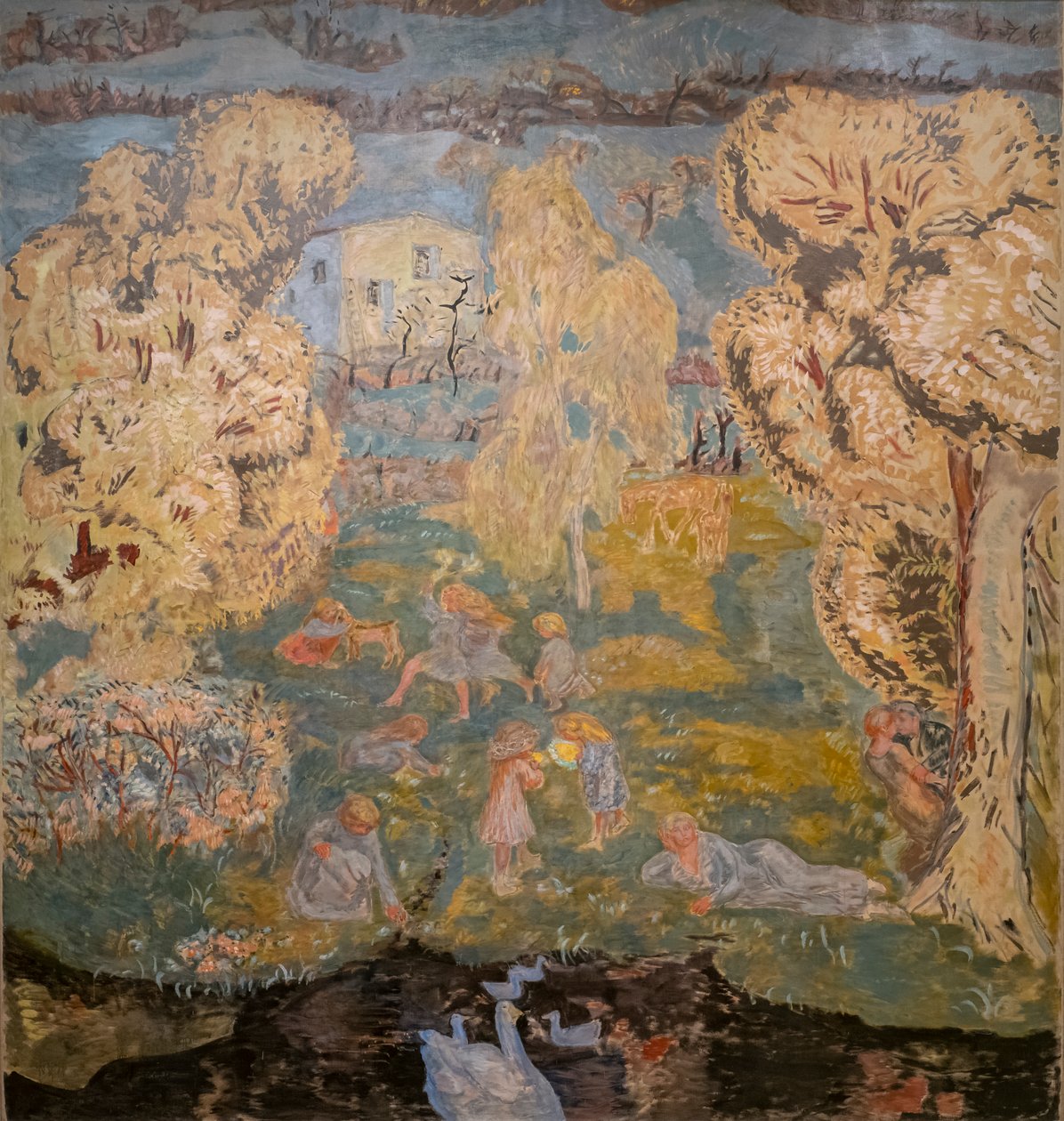 Předjaří na venkově od Pierre Bonnard