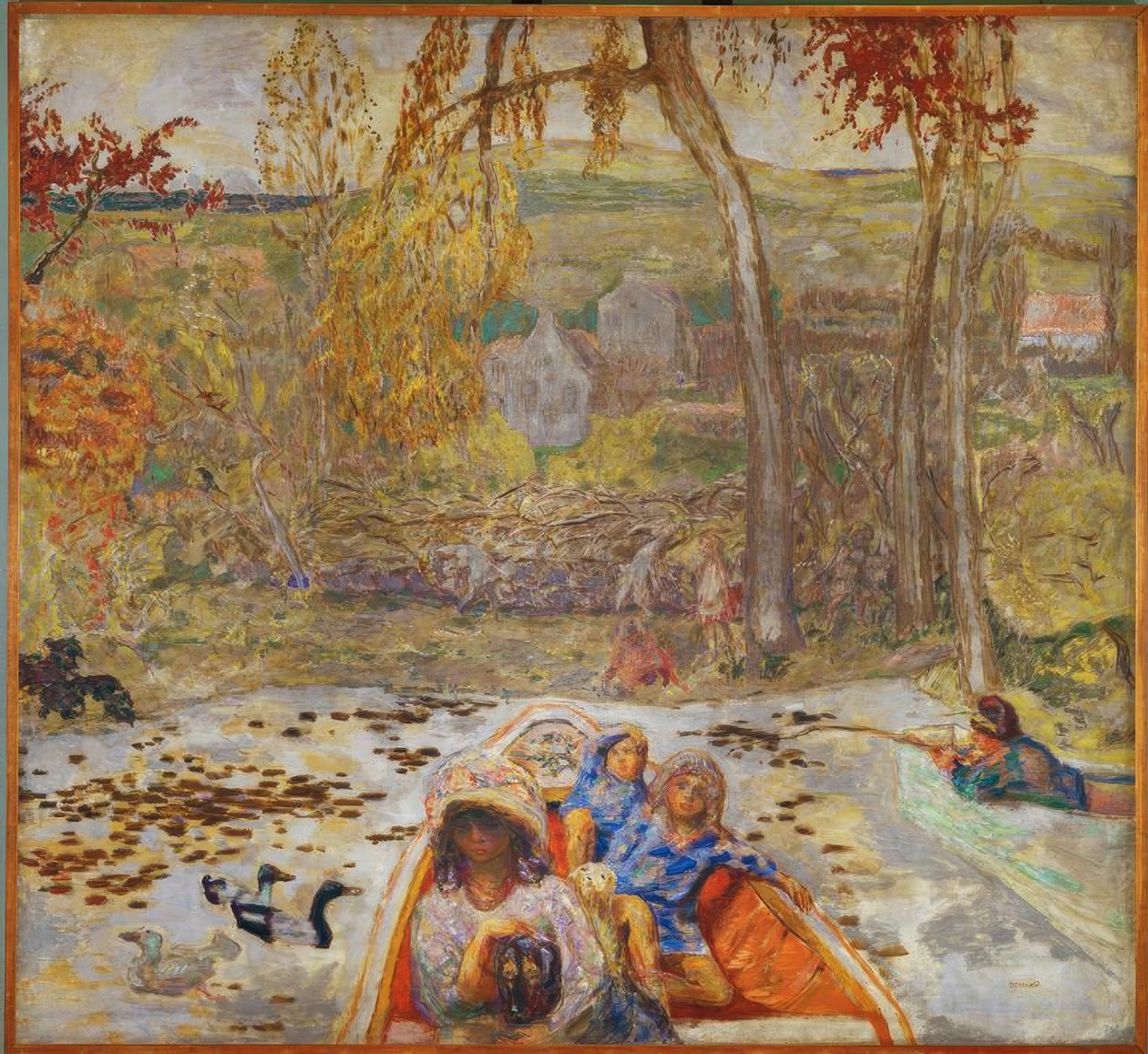 V lodi od Pierre Bonnard