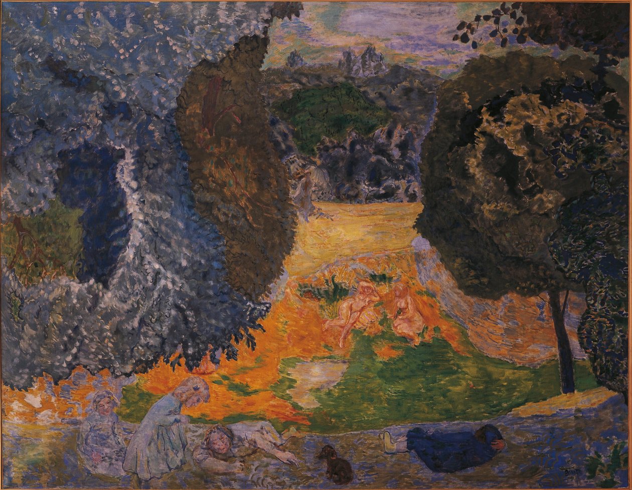 Francie, Babiš, léto 1917 (olej na plátně) od Pierre Bonnard