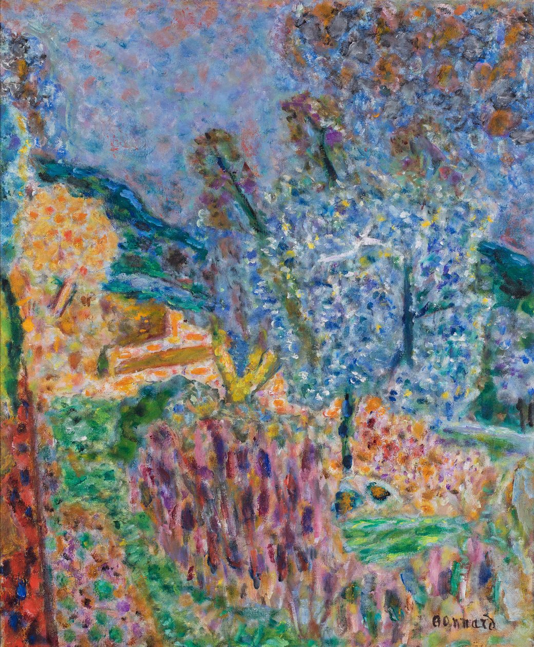 Zahrada, 1945. od Pierre Bonnard