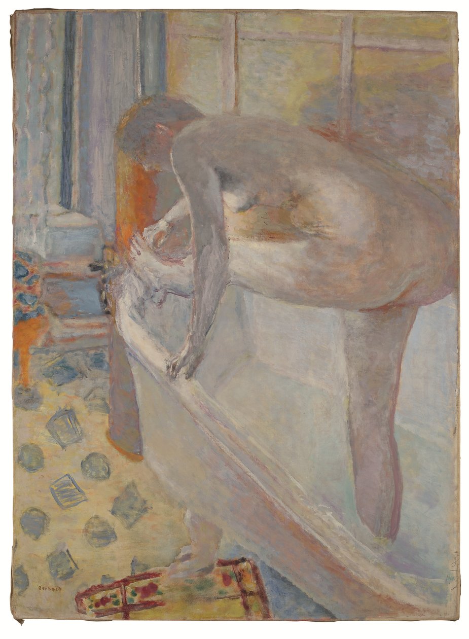 Velký akt ve vaně od Pierre Bonnard