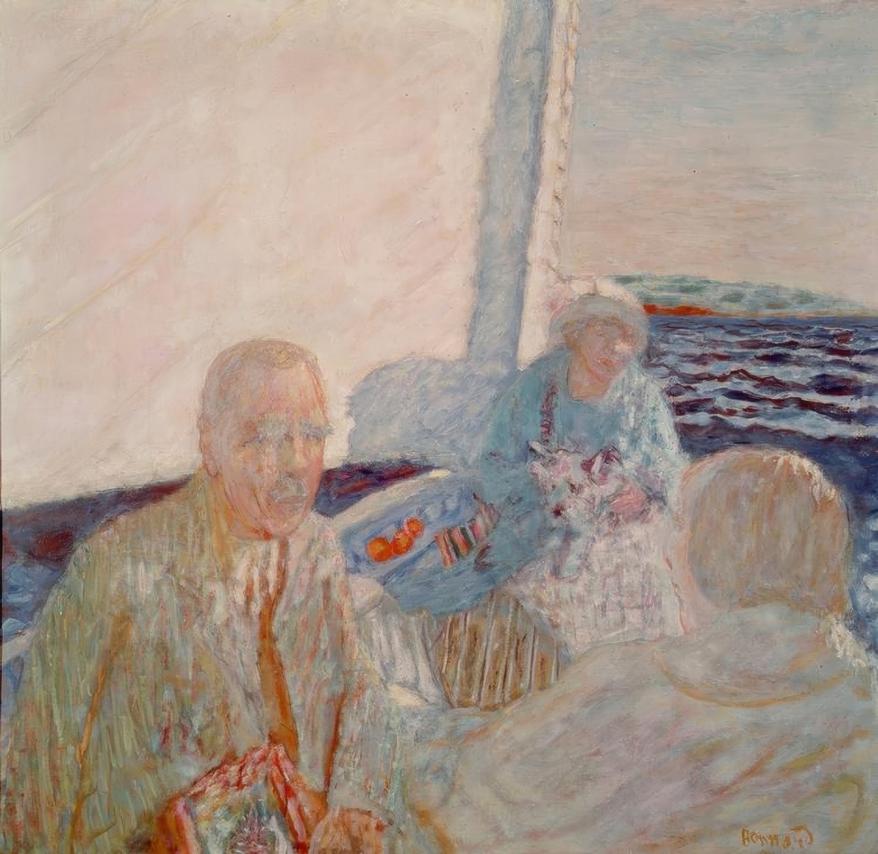 V plachetnici od Pierre Bonnard