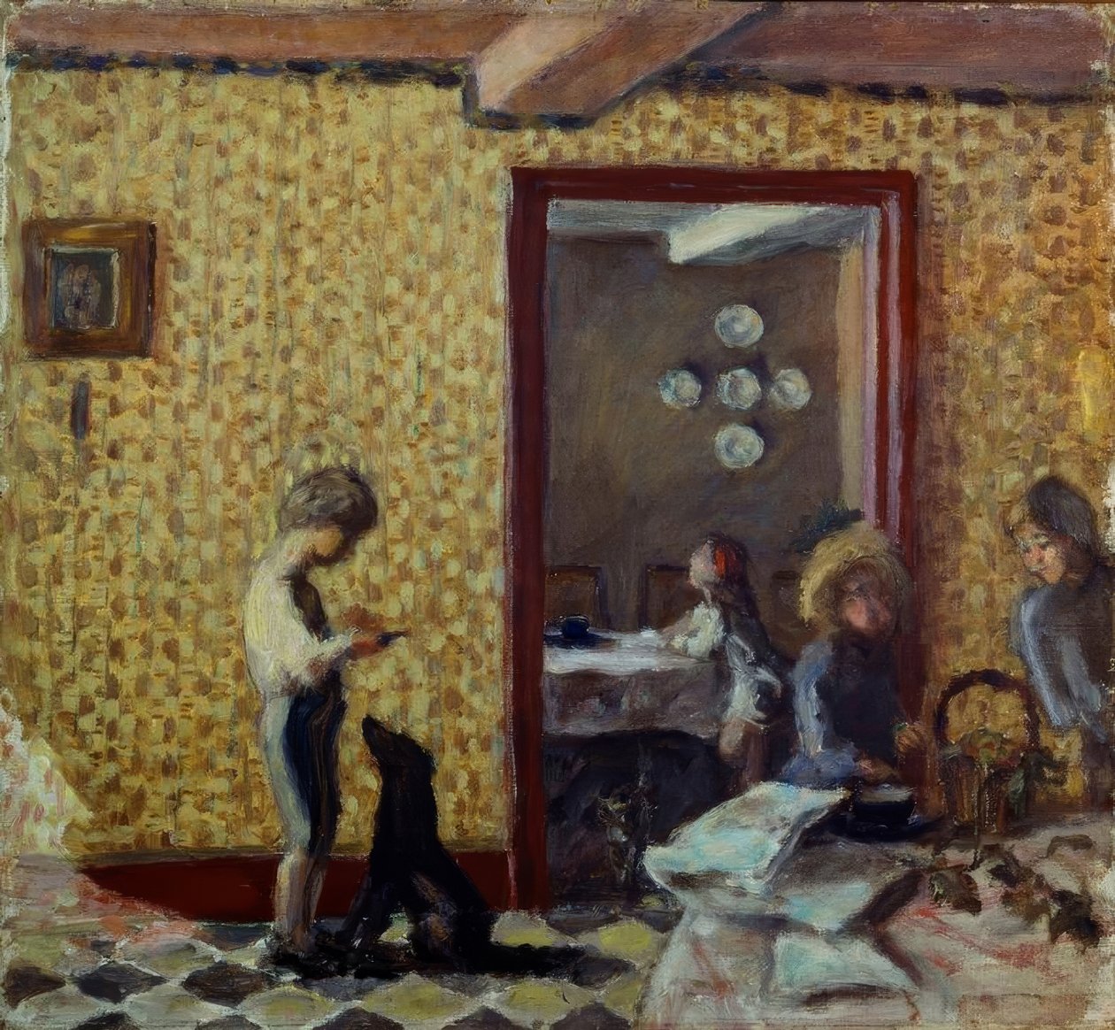 Interiér od Pierre Bonnard