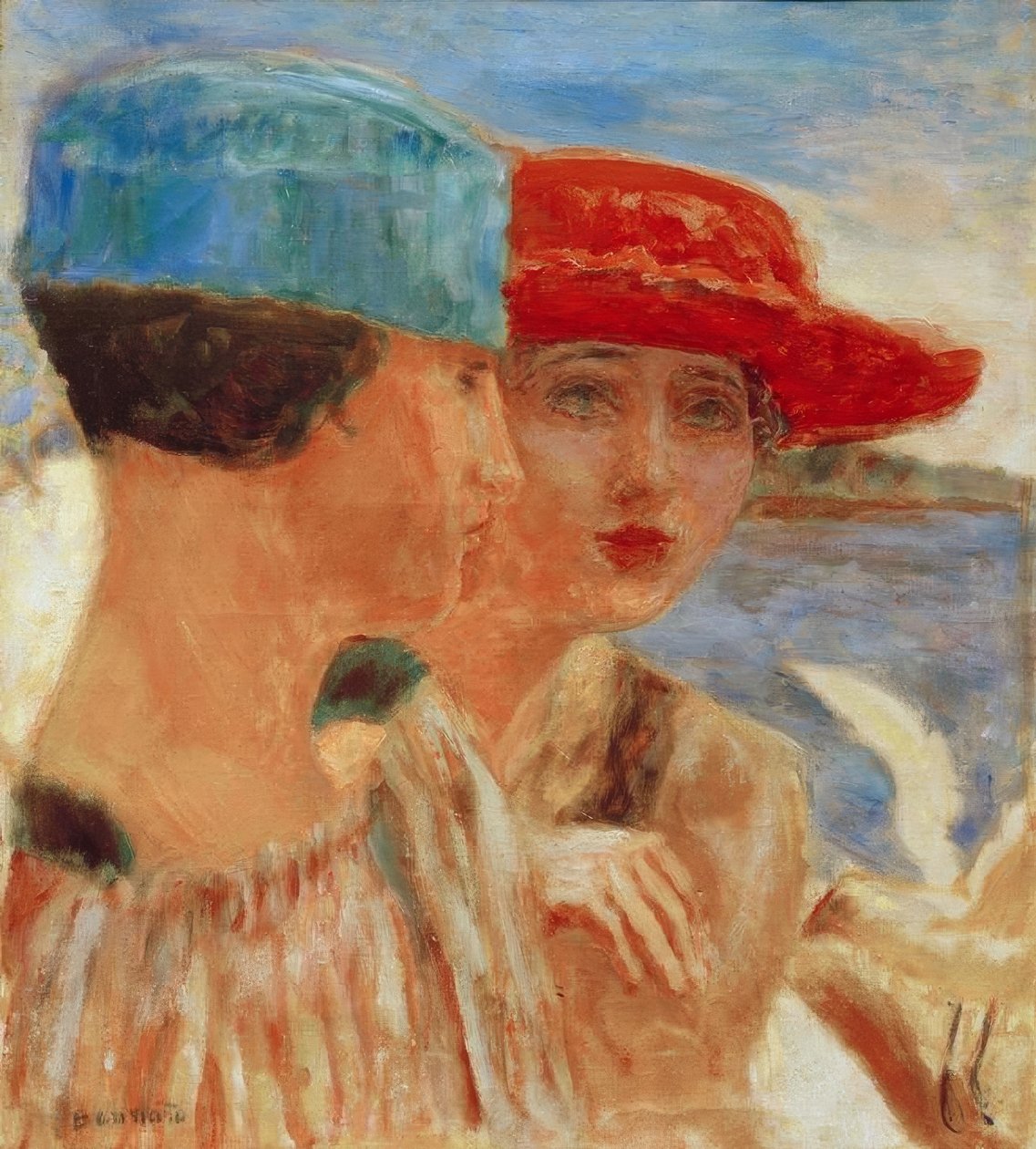 Mladé dívky s rackem od Pierre Bonnard