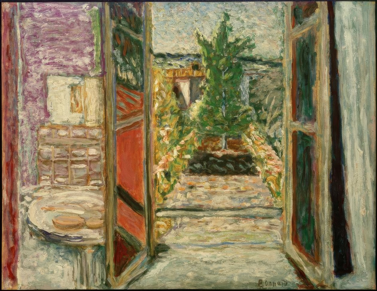 Otevřené okno od Pierre Bonnard