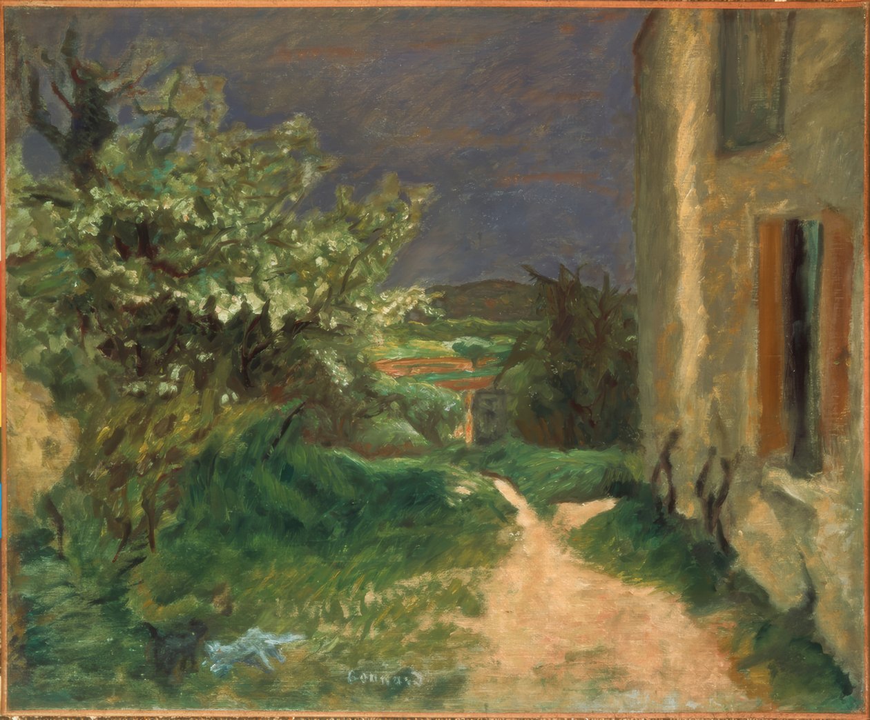 Dům Vernouillet od Pierre Bonnard