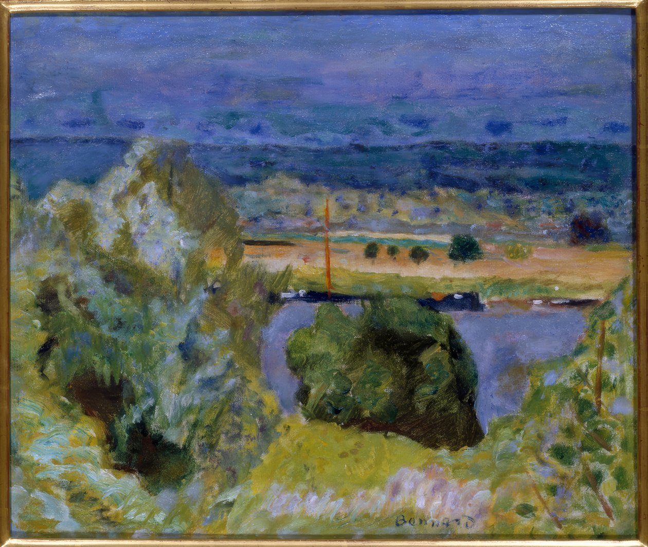 Seina ve Vernonu od Pierre Bonnard