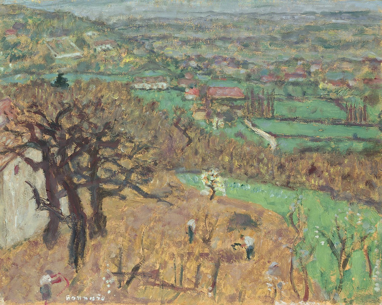 Krajina v Dauphine, kolem roku 1899 od Pierre Bonnard