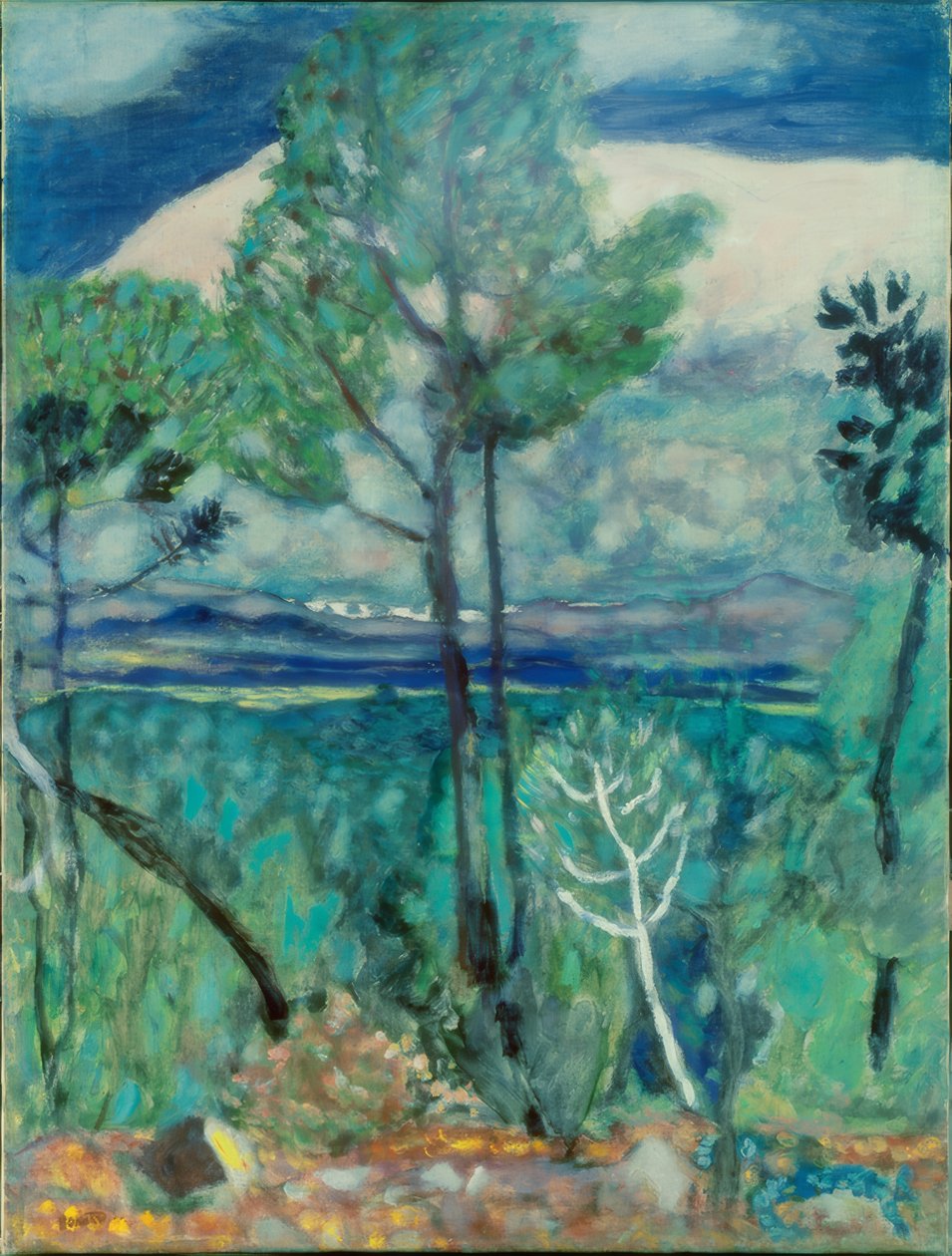 krajina od Pierre Bonnard