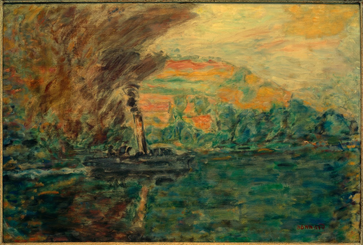 Remorkér od Pierre Bonnard