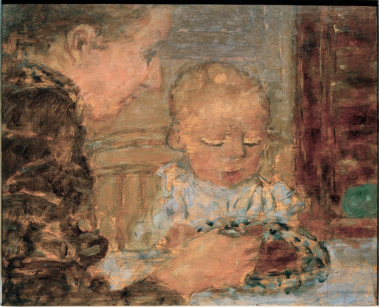 Matka a dítě od Pierre Bonnard