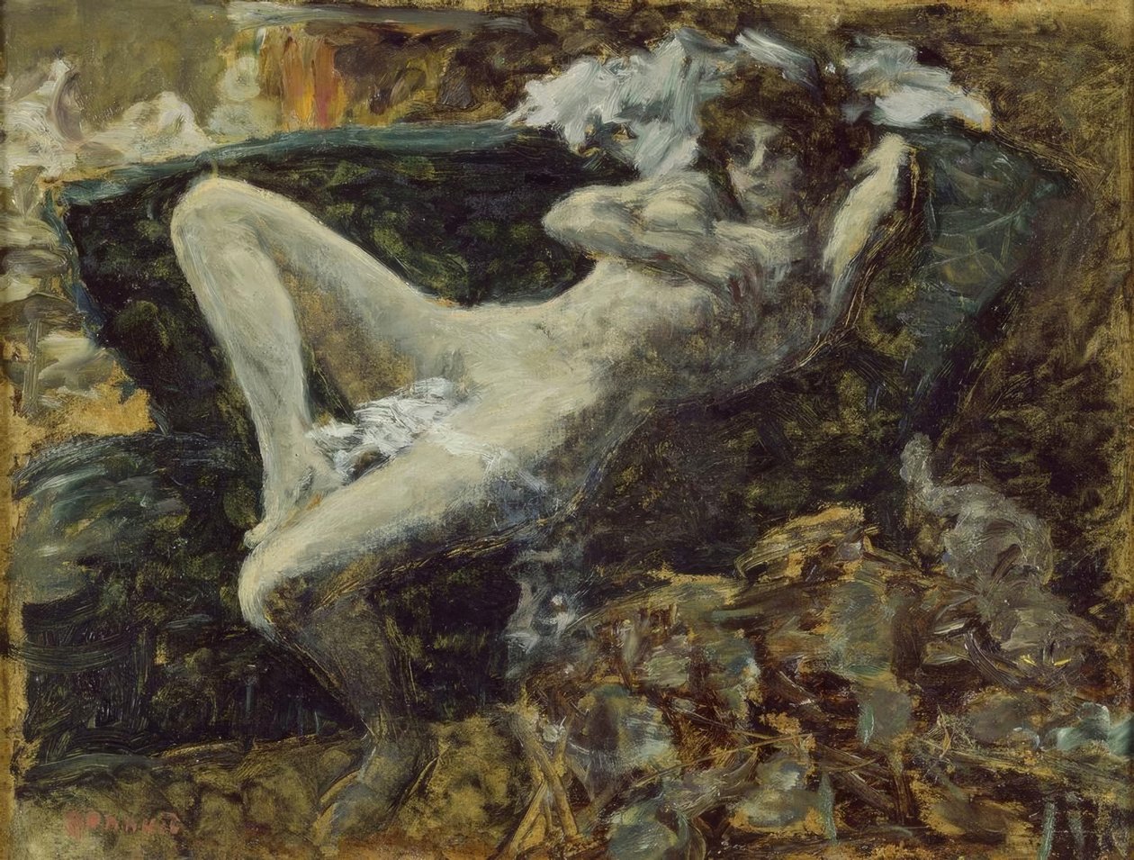 Ne modrá od Pierre Bonnard