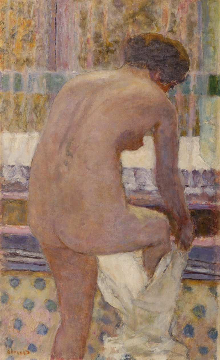 Nahé oblékání od Pierre Bonnard