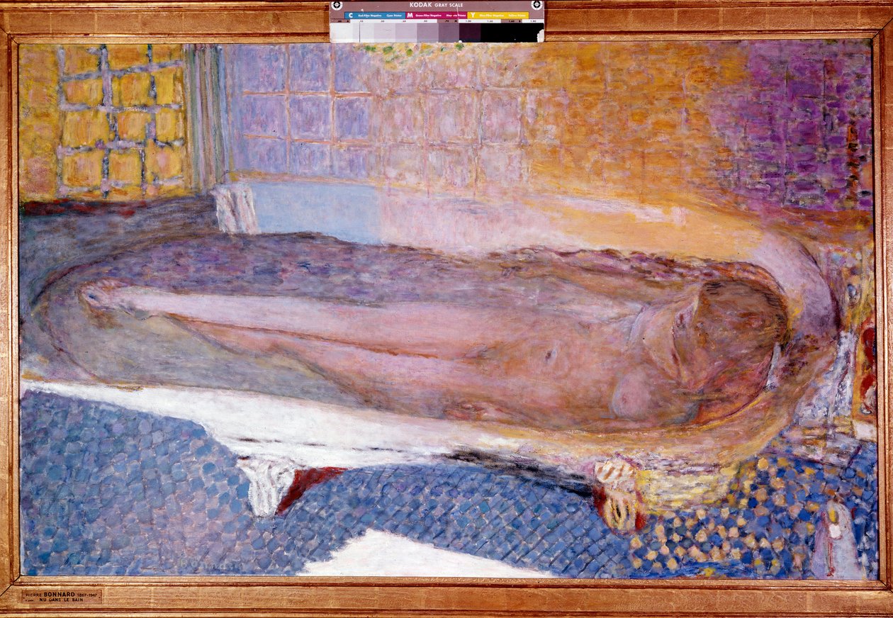Nahá ve vaně od Pierre Bonnard