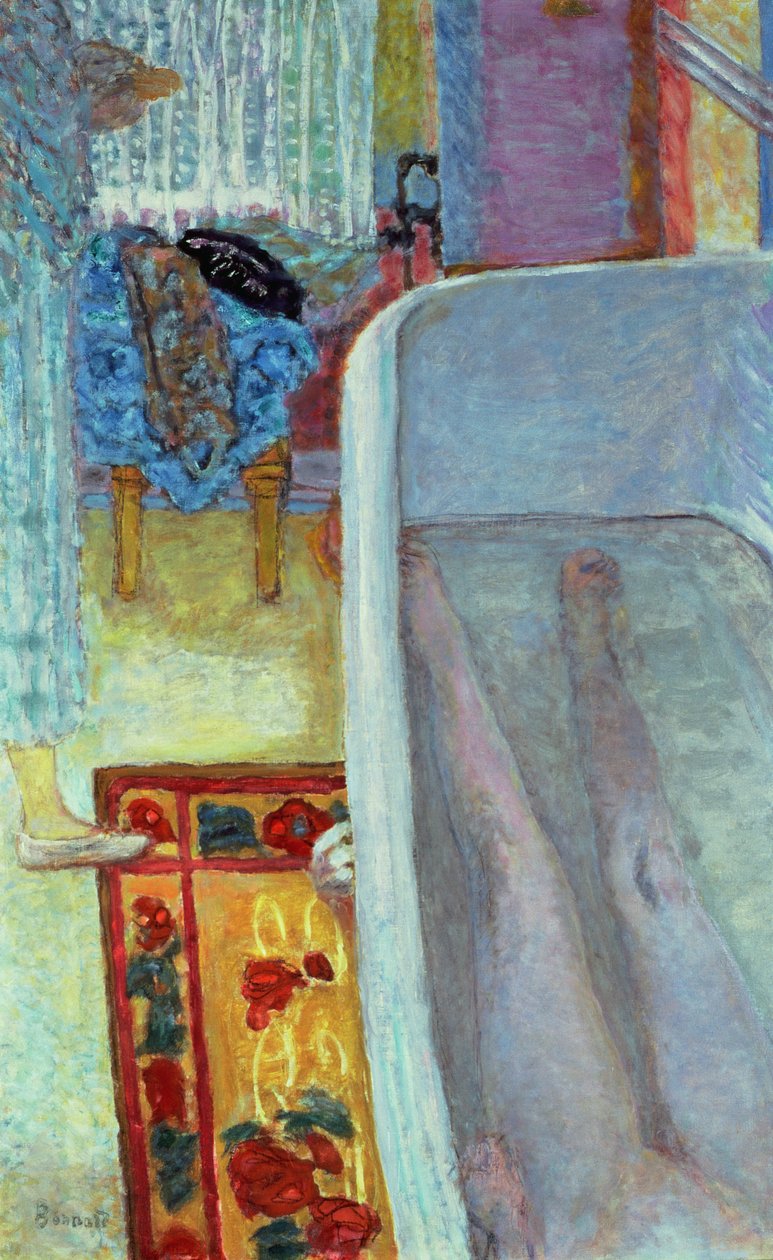 Akt ve vaně, 1925 od Pierre Bonnard