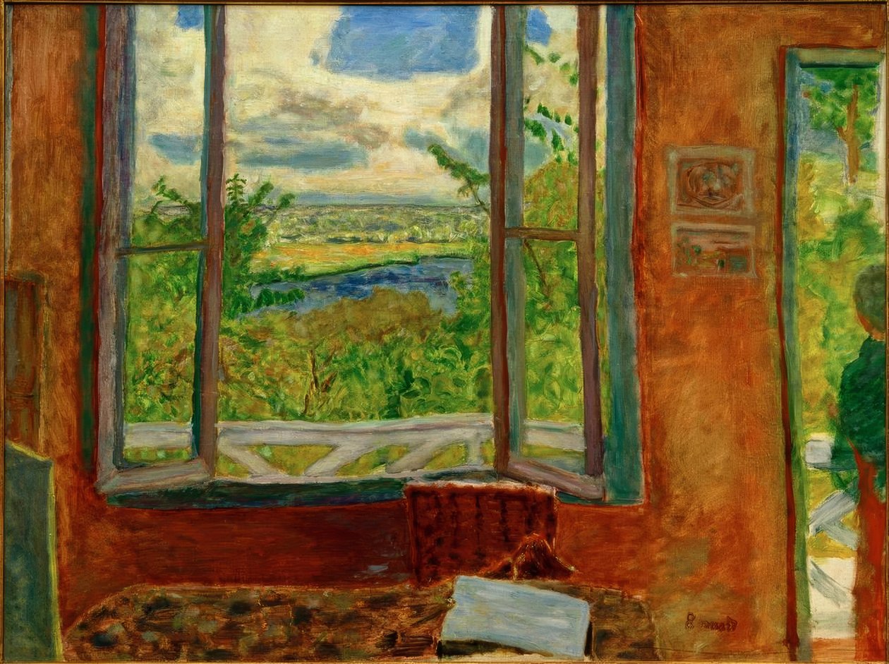 Otevřete okno do Seiny od Pierre Bonnard