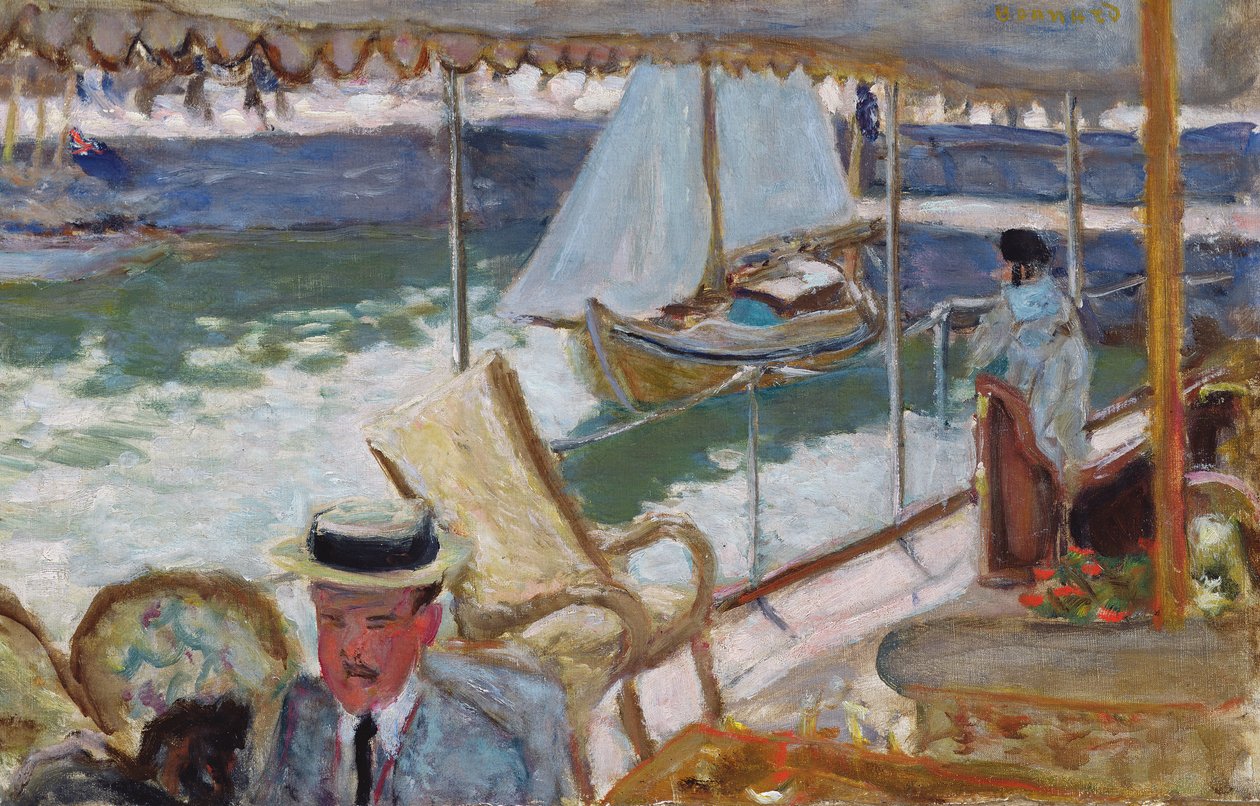 Na jachtě, 1912 od Pierre Bonnard