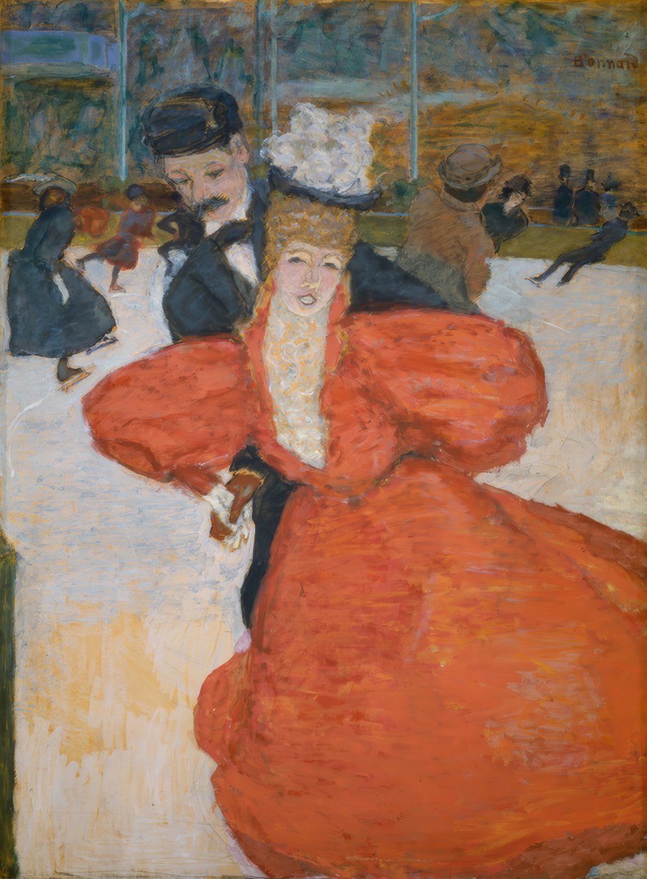 Ice Palace, neboli Bruslaři od Pierre Bonnard