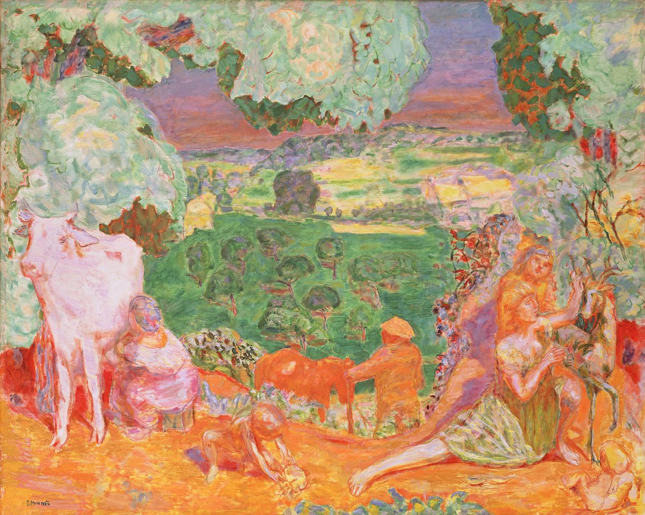 Pastorační symfonie, 1916-20 od Pierre Bonnard