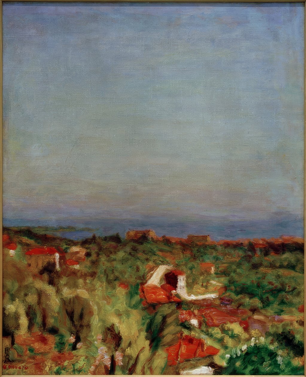 Středomořská krajina (Le Cannet) od Pierre Bonnard