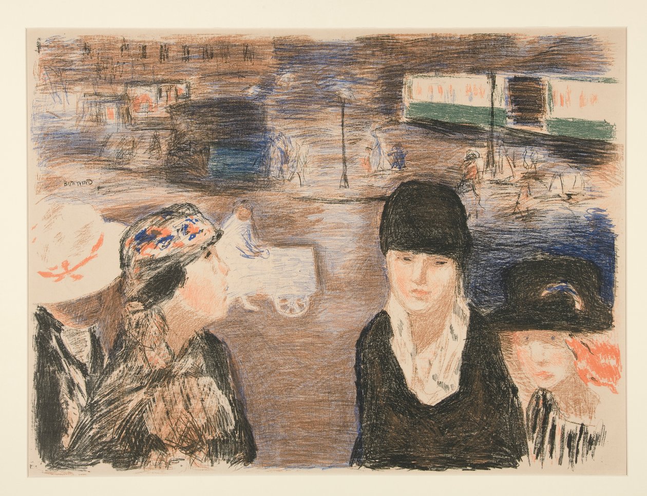 Místo Clichy od Pierre Bonnard