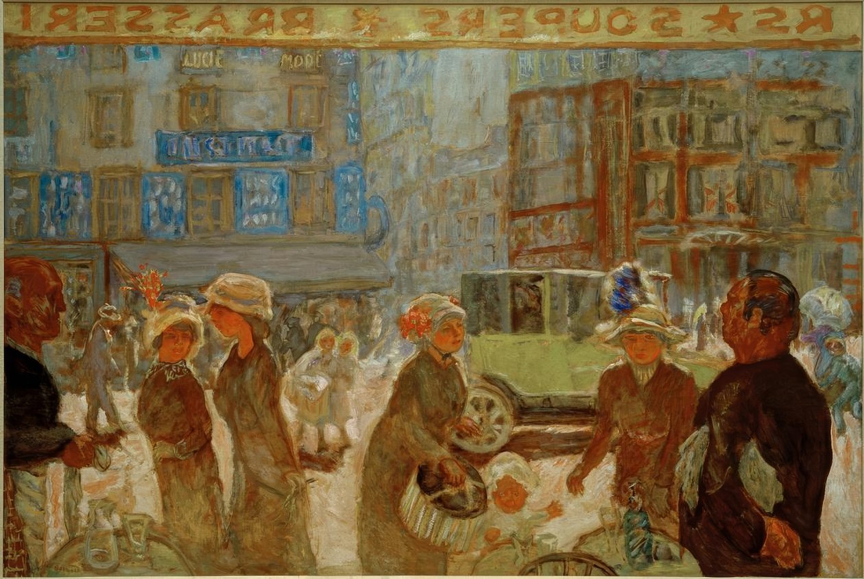 Místo Clichy od Pierre Bonnard