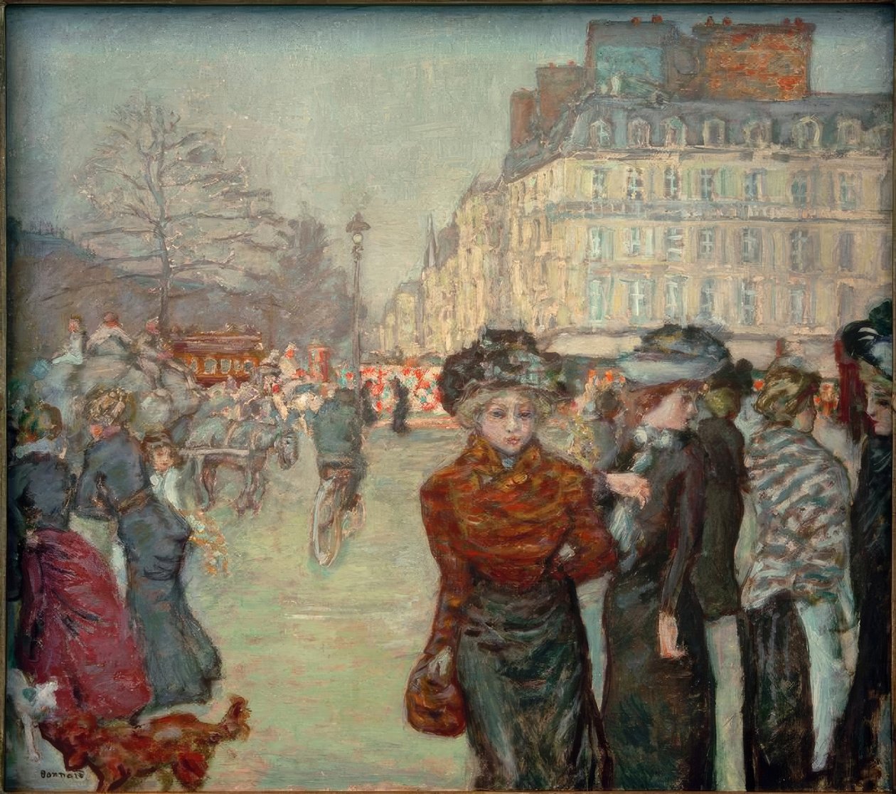 Místo Clichy od Pierre Bonnard