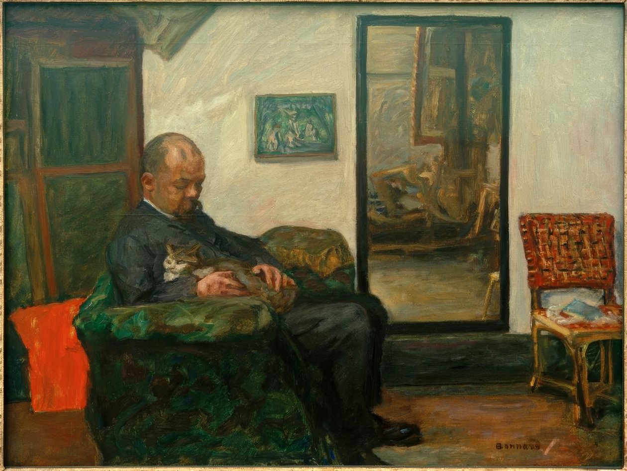 Portrét dAmbroise Vollardová od Pierre Bonnard