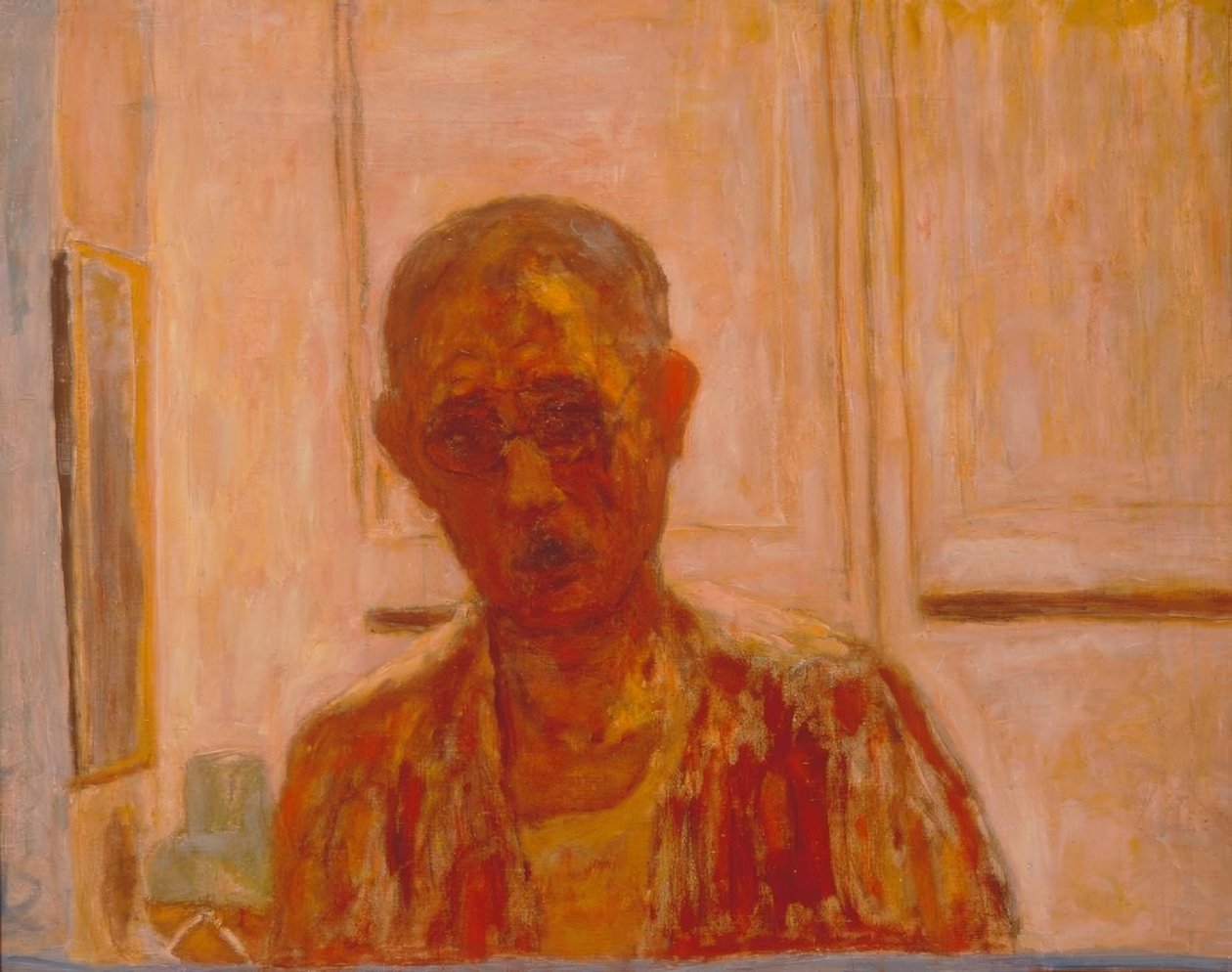 Autoportrét v zrcadle od Pierre Bonnard