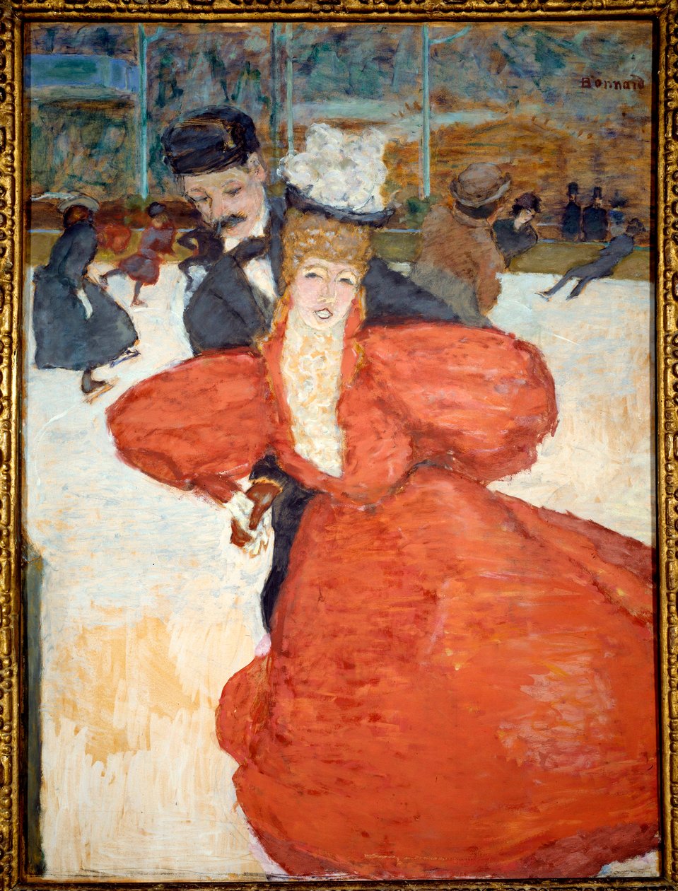 Bruslaři od Pierre Bonnard