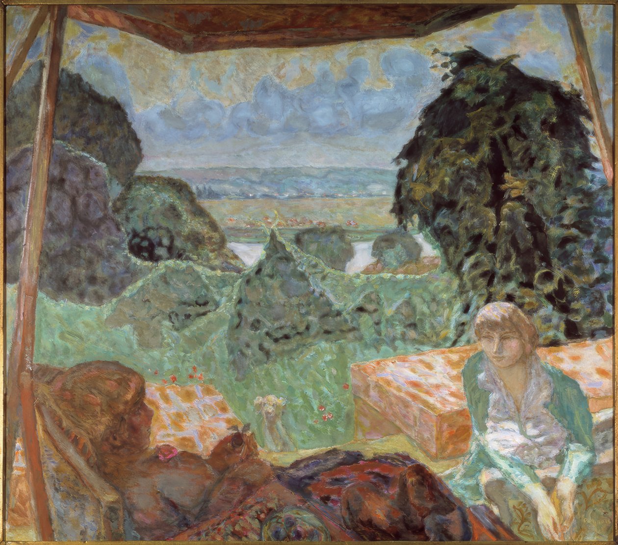 Léto v Normandii od Pierre Bonnard