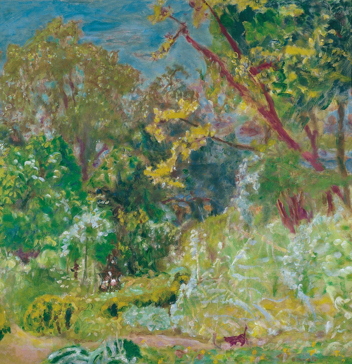 Sluneční světlo, 1923 od Pierre Bonnard