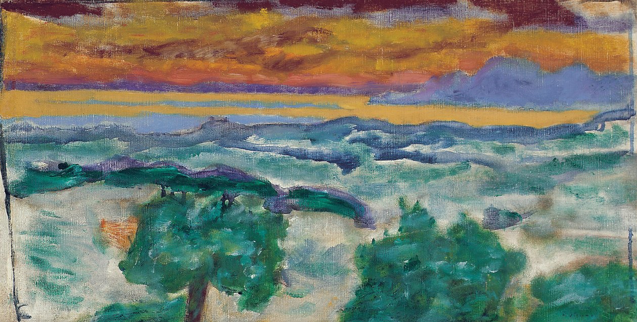 Západ slunce od Pierre Bonnard