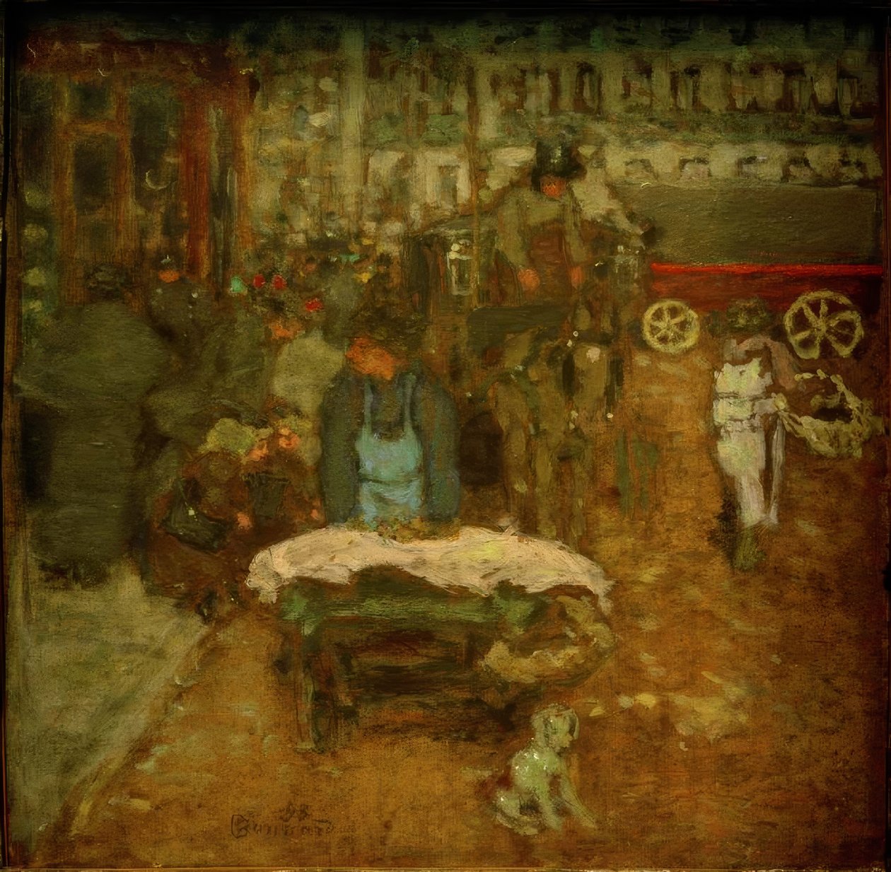 Na Boulevardu od Pierre Bonnard