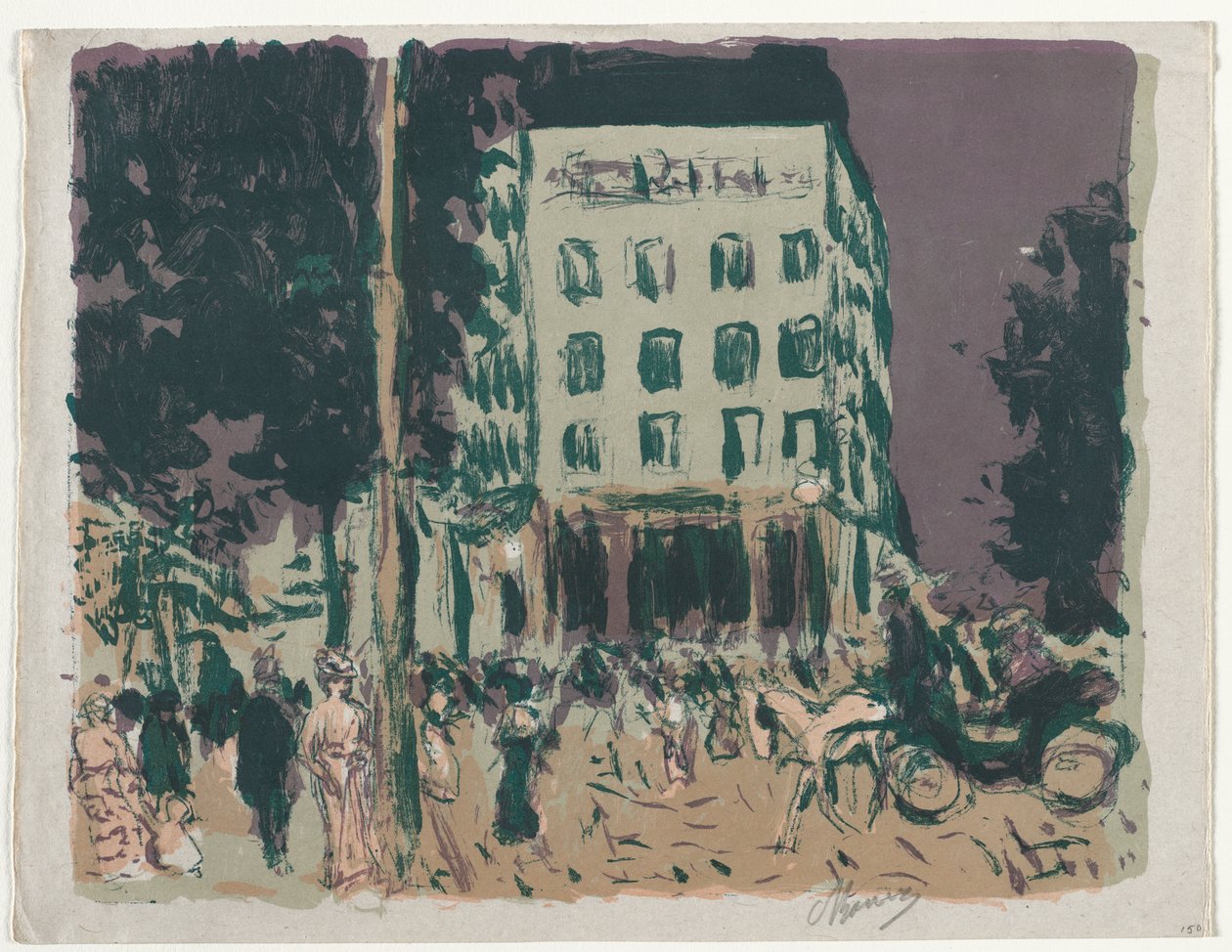 Boulevards od Pierre Bonnard