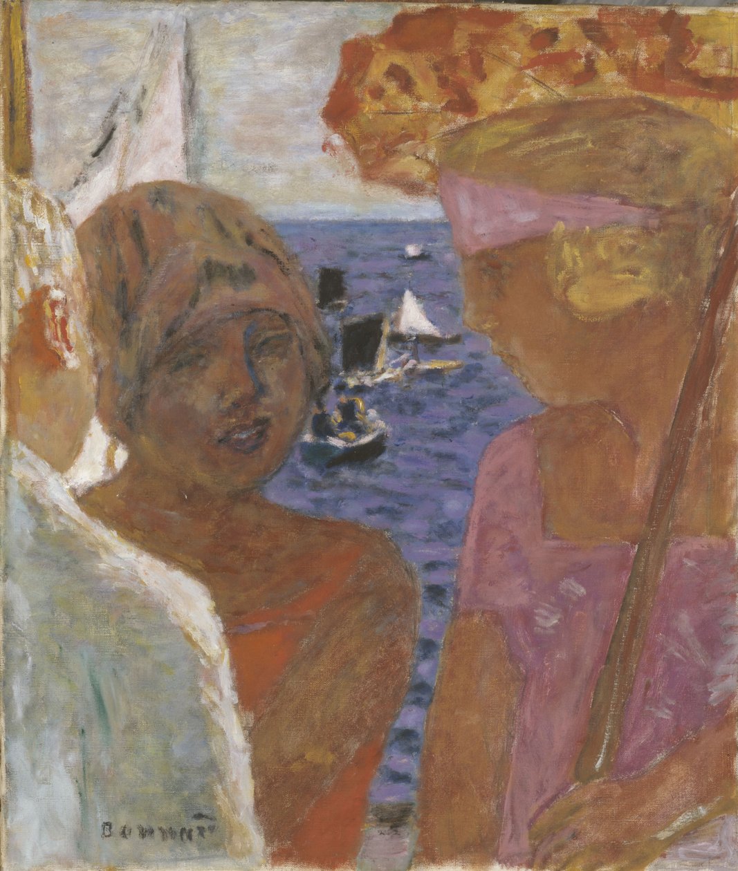 Rozhovor v Arcachonu od Pierre Bonnard