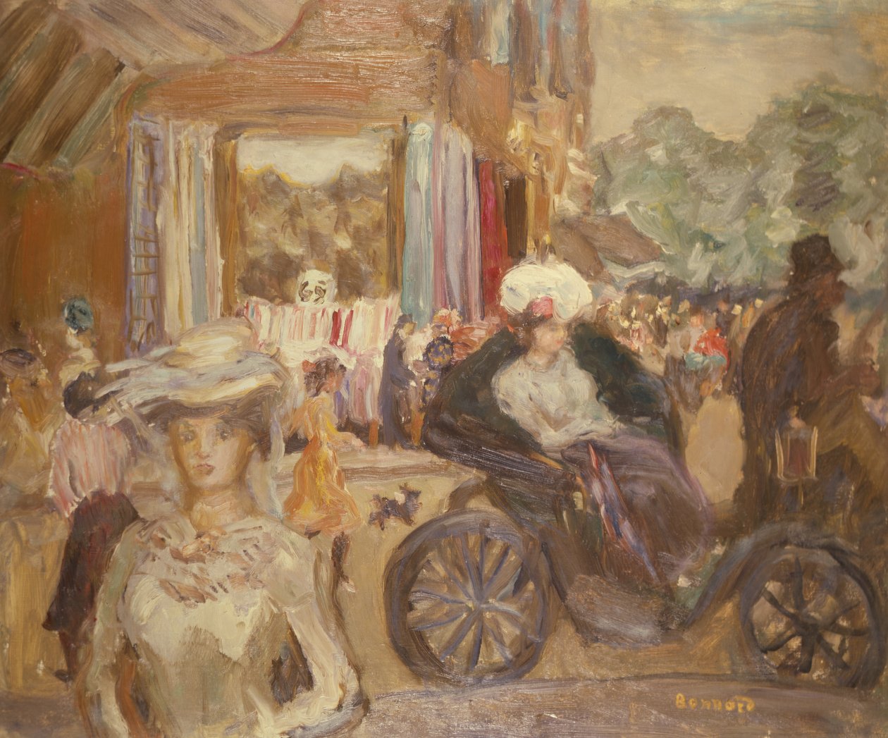 Hackney Carriage od Pierre Bonnard