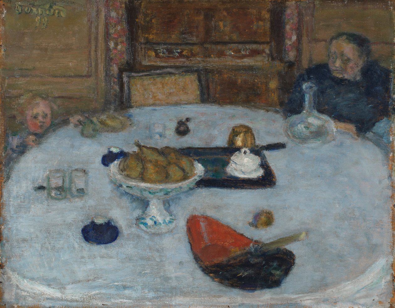 The Meal, 1899 od Pierre Bonnard