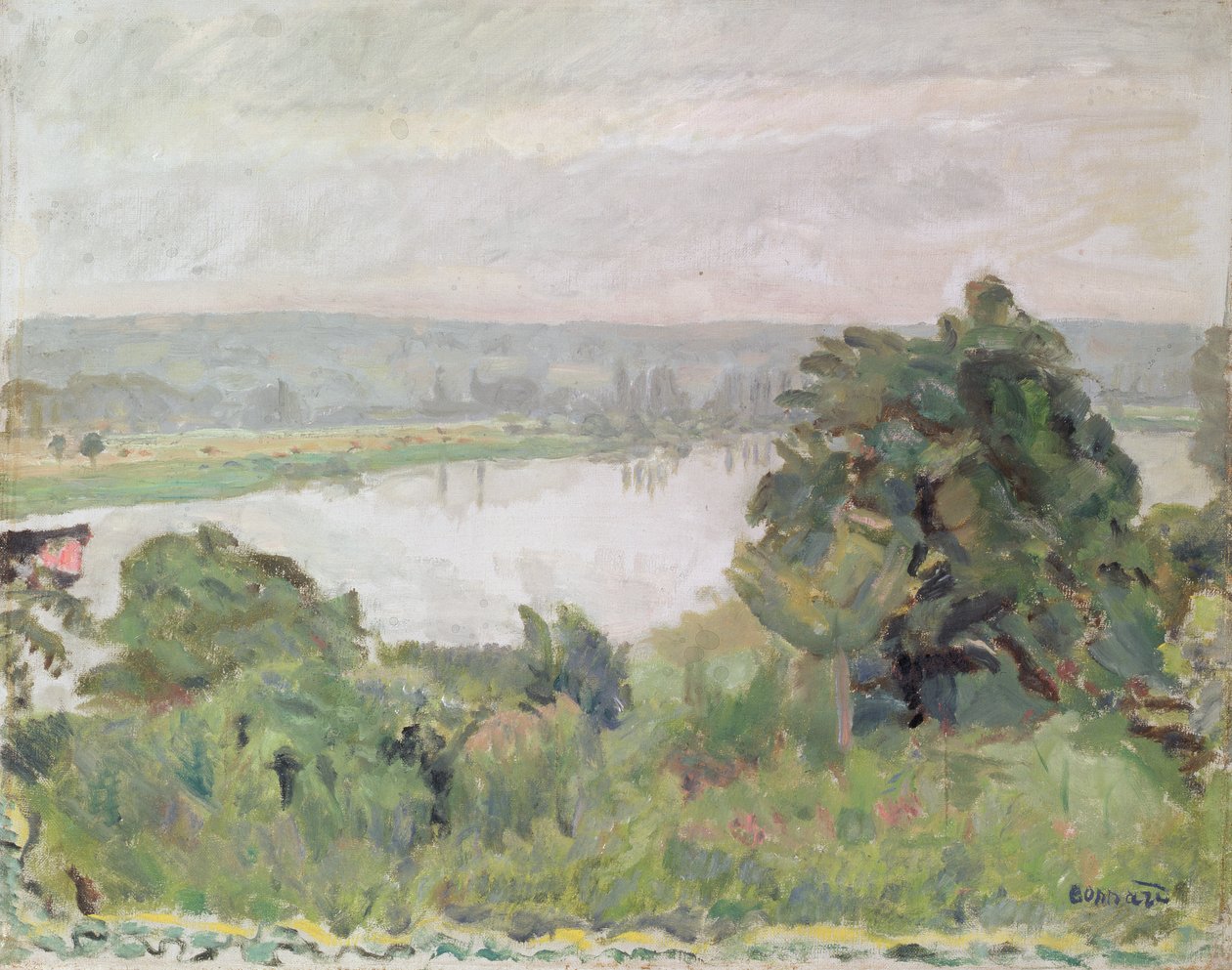 Seina u Vernonu, 1911 od Pierre Bonnard
