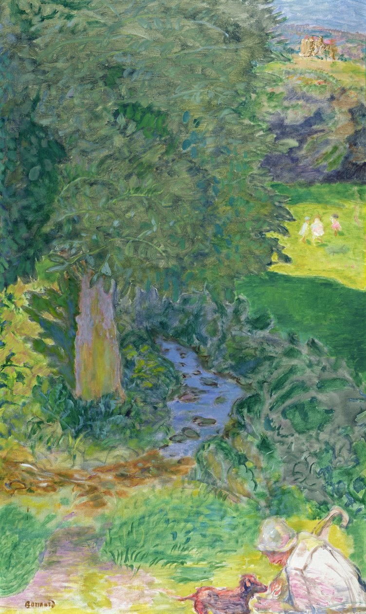 Potok, kolem roku 1916 od Pierre Bonnard