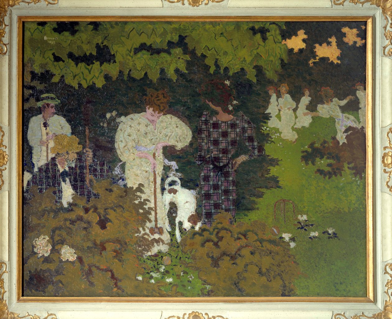 Strana soumraku nebo kroketu od Pierre Bonnard