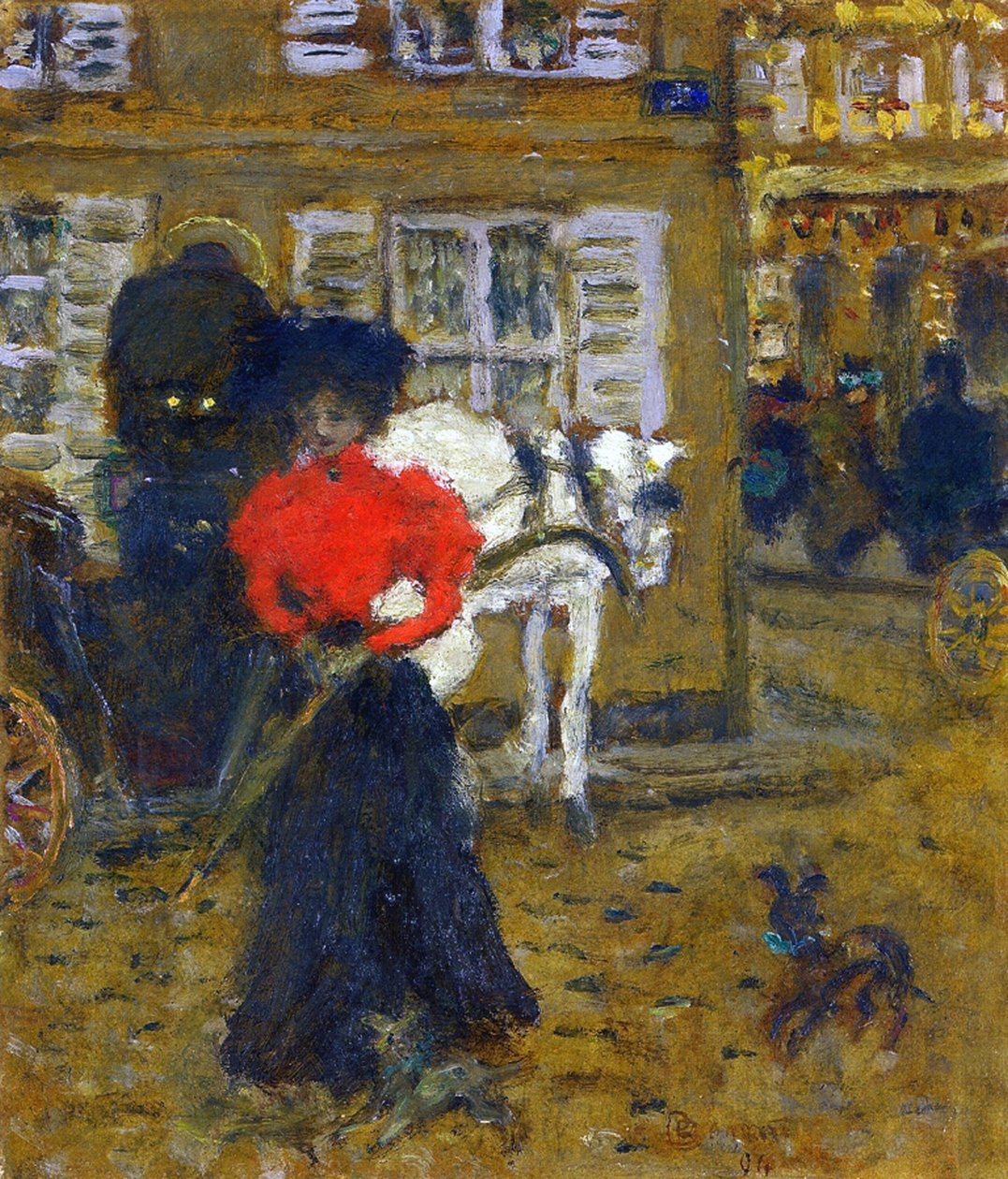 Žena na ulici, 1894 od Pierre Bonnard