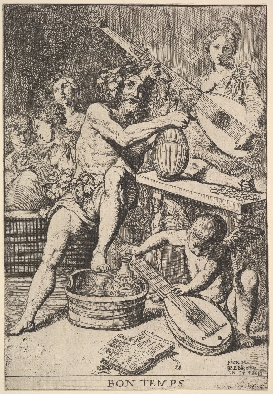 Dobré časy, 1610-42. od Pierre Brebiette