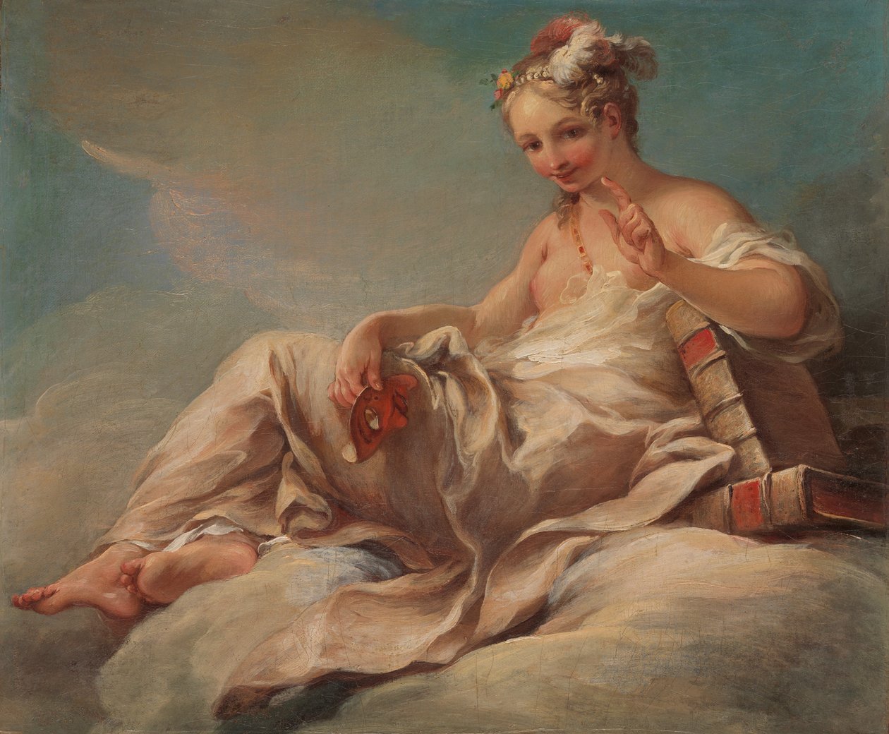 Komedie, ca. 1736. od Pierre Charles Tremolieres